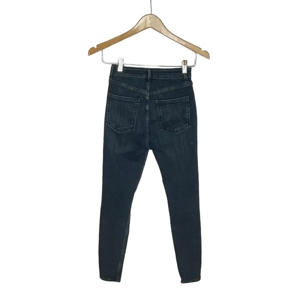 NWT Free People We The Free Skinny Button Fly Distressed Jeans 26 - Picture 3 of 13